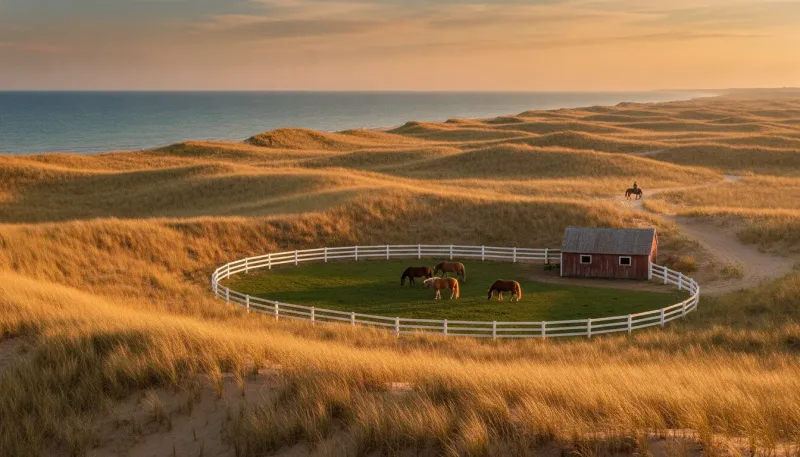 Indiana horse country. Backdrop for the Equestrian Hubs Indiana stable directory