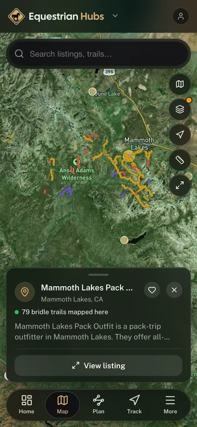 Every horse trail on one map