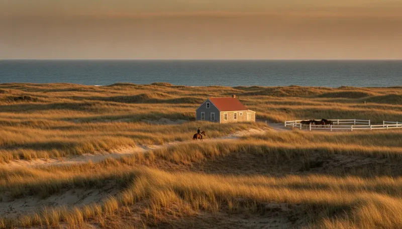 Massachusetts horse country. Backdrop for the Equestrian Hubs Massachusetts stable directory