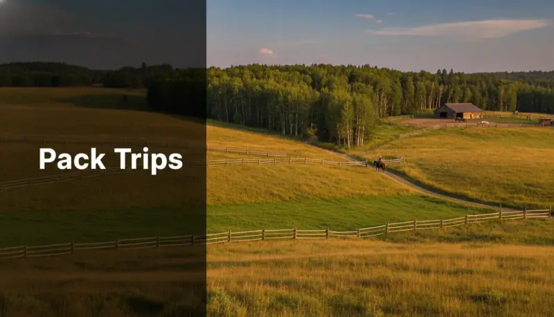 Multi-Day Horse Pack Trips: What to Expect & How to Prepare